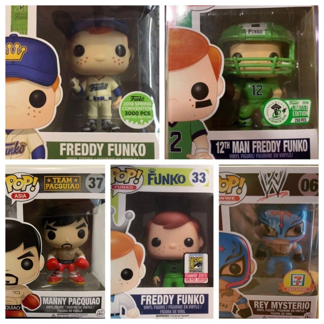 12th Man Freddy Funko, Vinyl Art Toys